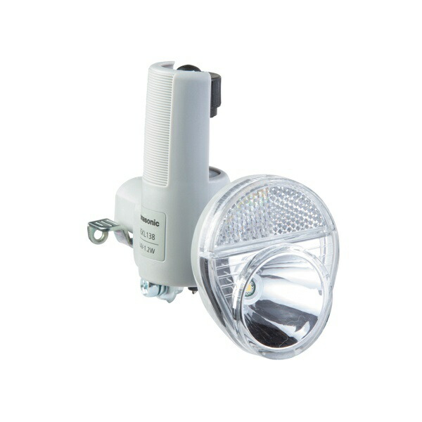 Panasonic LED Power-Generating Lamp Wide LED Bicycle Gray W58×D128×H105mm NSKL138-N