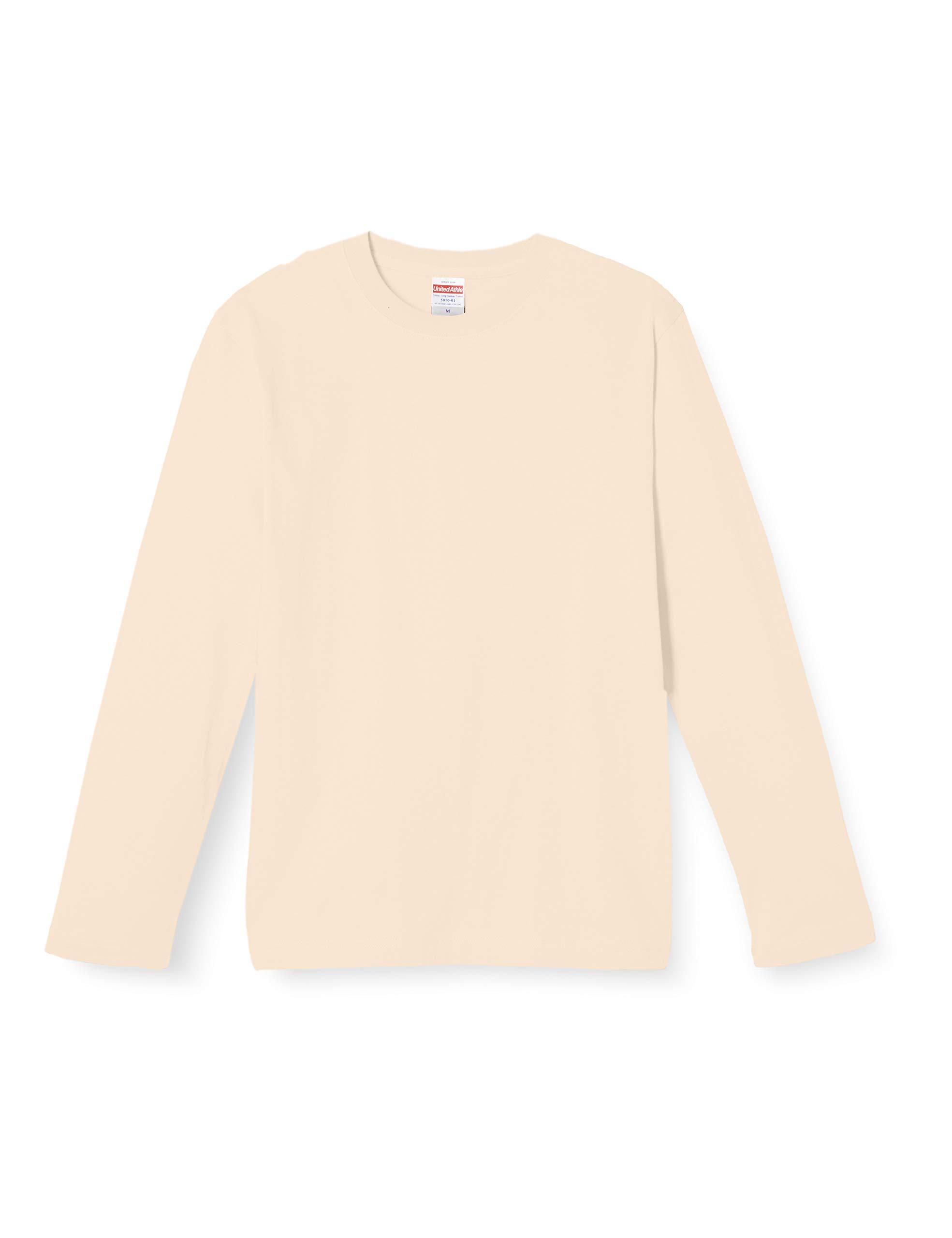 [United Athle] 5.6 oz. Long-Sleeve T-Shirt 501001 [Men's] 019 Natural M