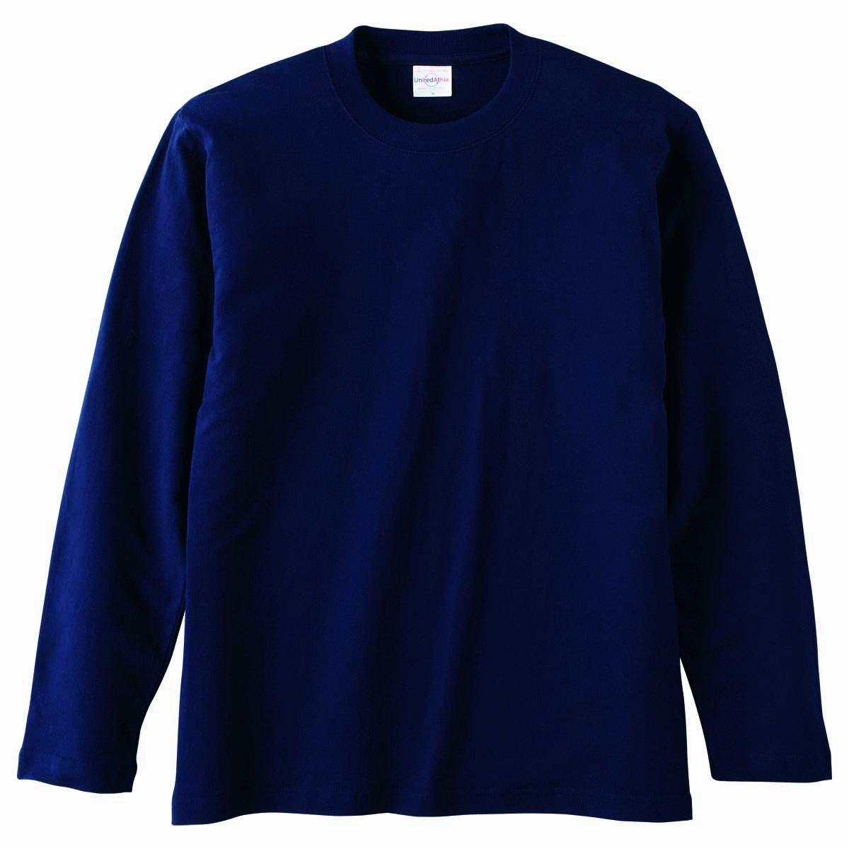 [United Athle] 5.6 oz. Long-Sleeve T-Shirt 501001 [Men's] 086 Navy XL