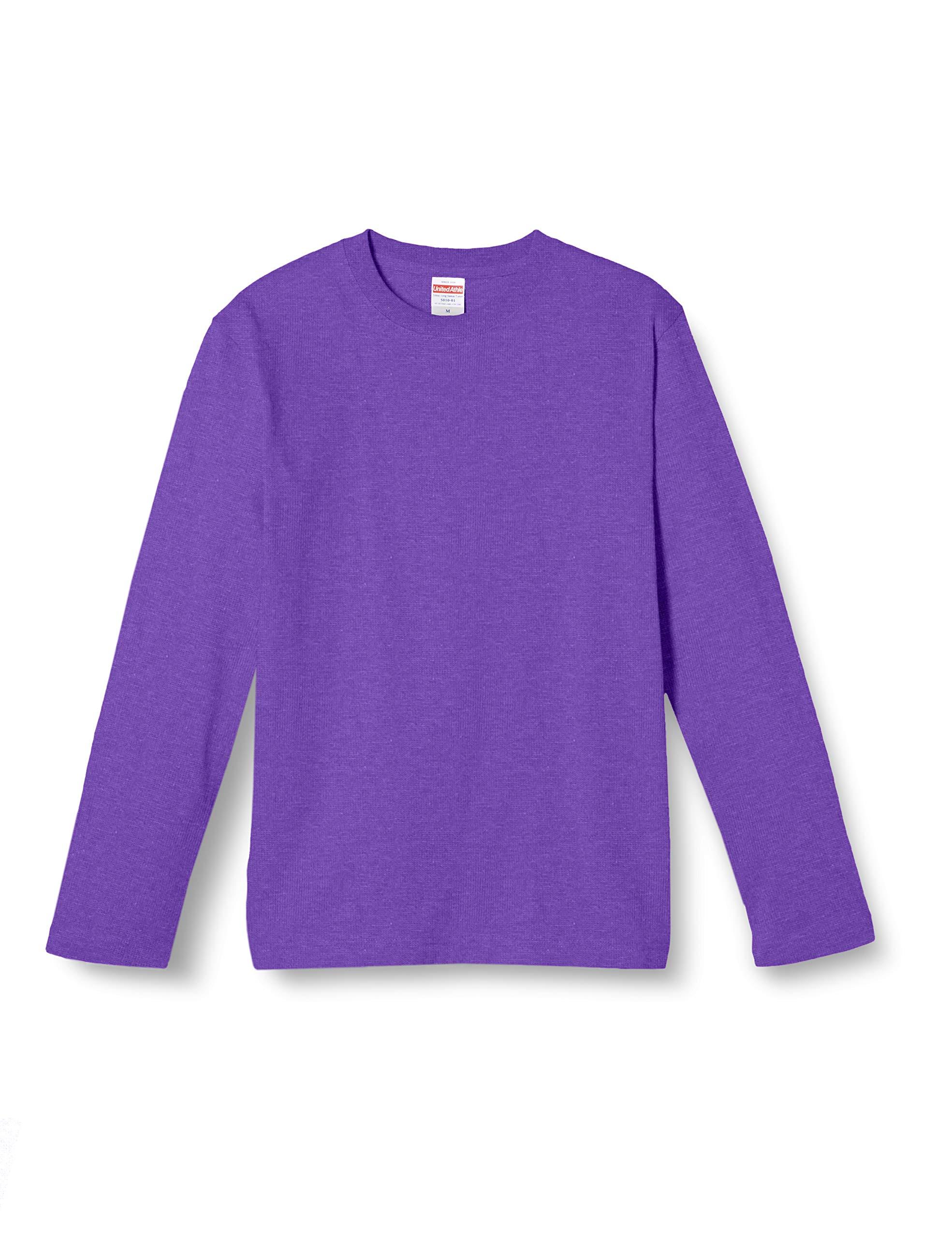 [United Athle] 5.6 oz. Long-Sleeve T-Shirt 501001 [Men's] 539 Violet Purple S
