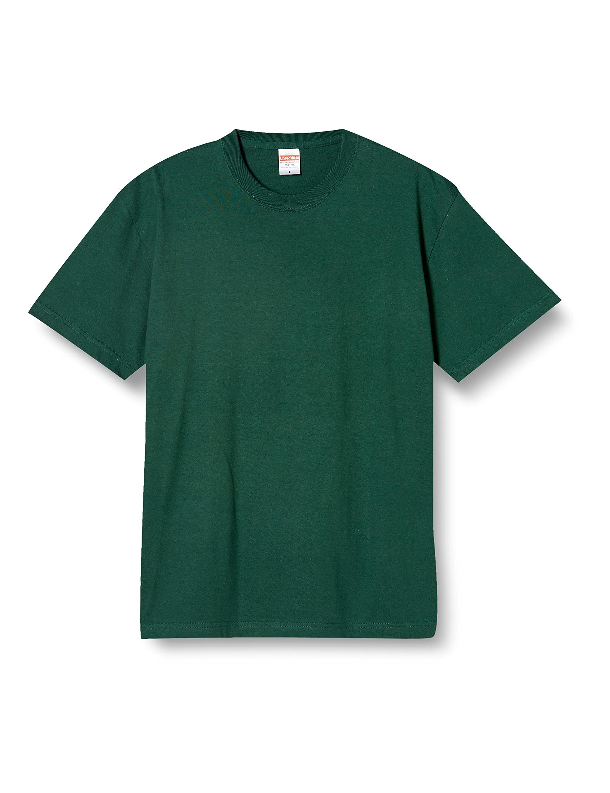 [United Athle] 5.6 oz High Quality T-Shirt 500101 497 Ivy Green XXXL