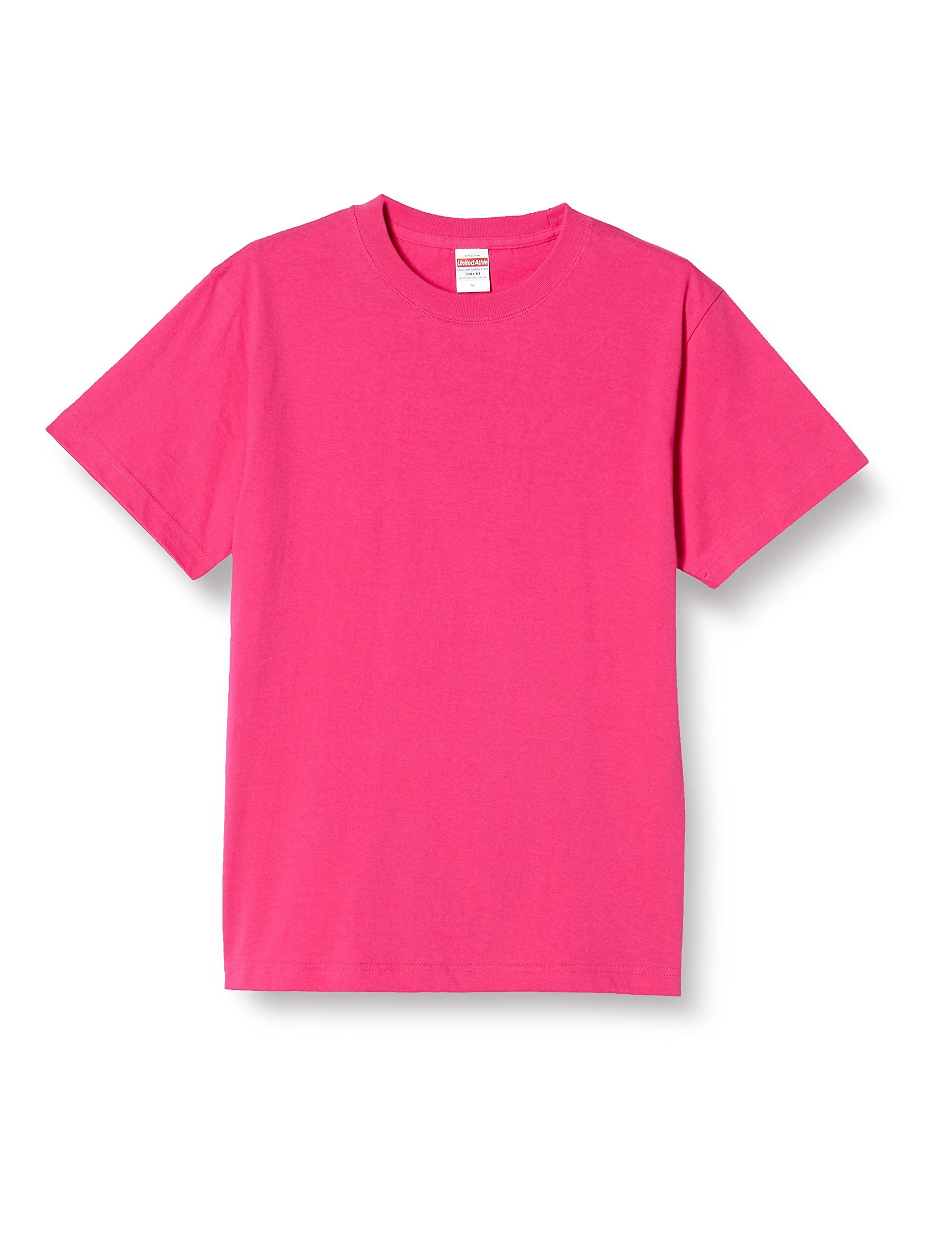 [United Athle] 5.6 oz High Quality T-Shirt 500101 511 Tropical Pink XXXL