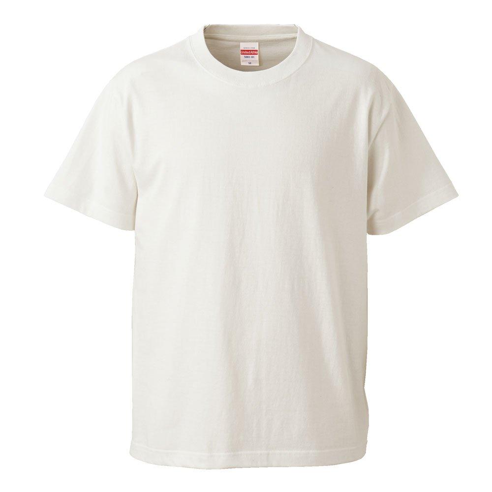 [United Athle] 5.6 oz High Quality T-Shirt 500101 191 Vanilla White XXXL