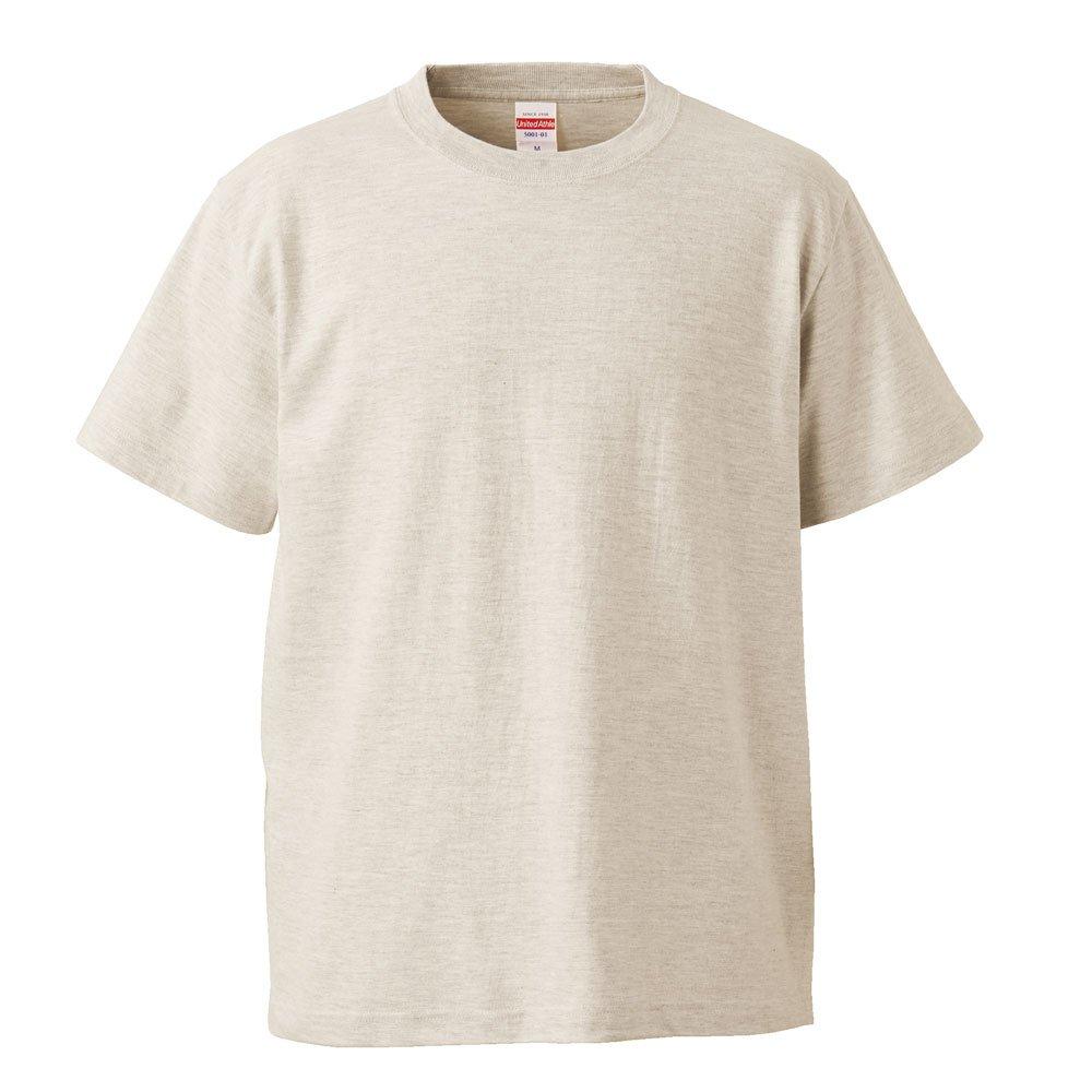 [United Athle] 5.6 oz High Quality T-Shirt 500101 009 Oatmeal XXXL