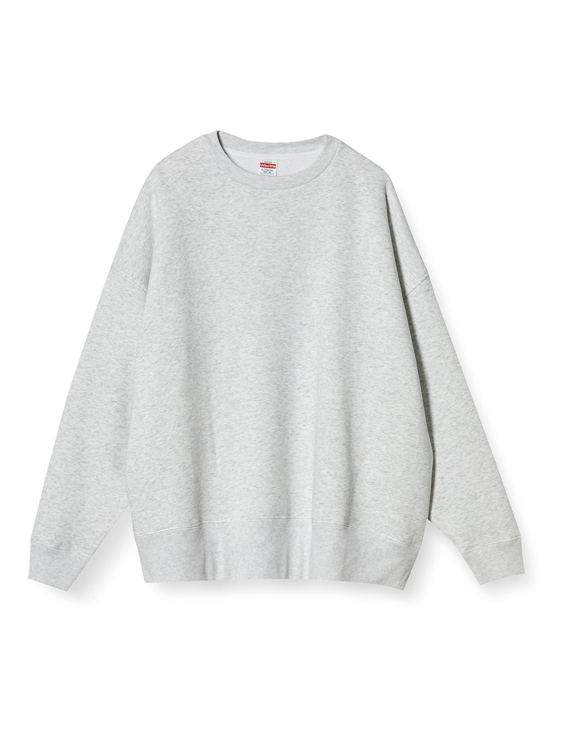 [United Athle] 10.0oz T/C Big Crew Sweatshirt Men's 562701 Ash Japan M (Equivalent to Japanese Size M)