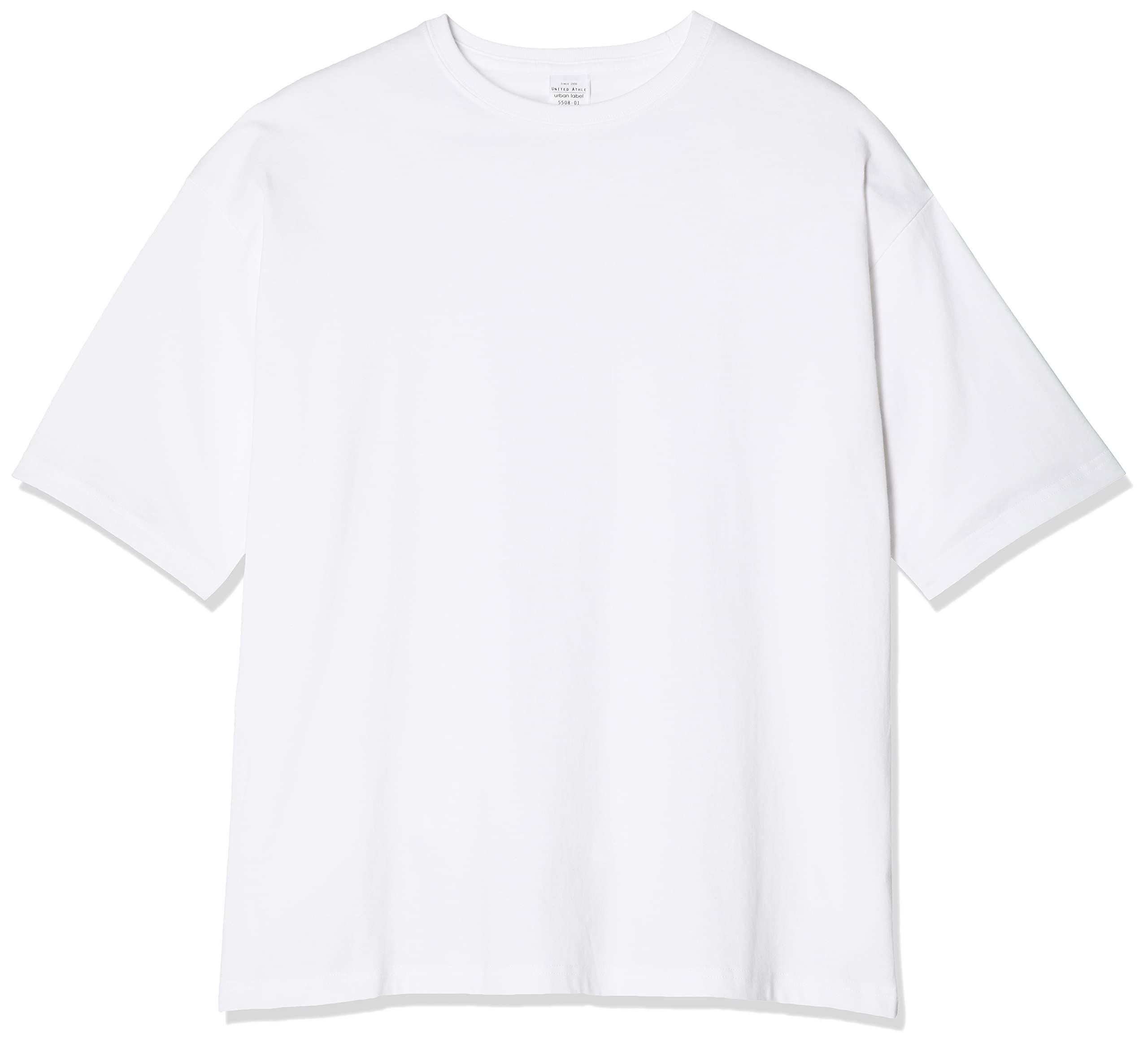[United Athle] 5.6 oz. Big Silhouette T-Shirt Men's 550801 White Japan S (Equivalent to Japanese Size S)