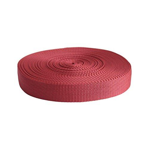 Nippon Chuko NBK Colorful Poly Tape 25mm Width × 10m Roll Deep Red MHP2510-15
