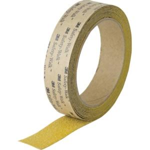 3M Anti-Slip Tape Fall Prevention Flat Surfaces Textured Surfaces Indoor/Outdoor Safety Walk Type A Yellow Width 25mm x 3m A YEL 25X3