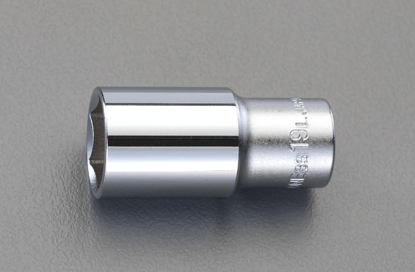 ESCO 3/8" Square Drive x 19mm Deep Socket EA618JL-19