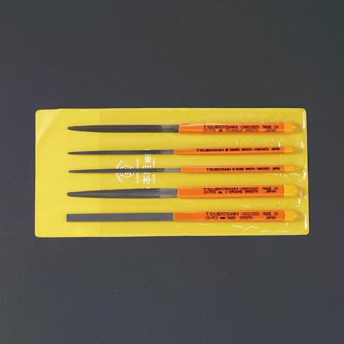 215mm Files (5 Types, 5-Piece Set / Fine Grit)