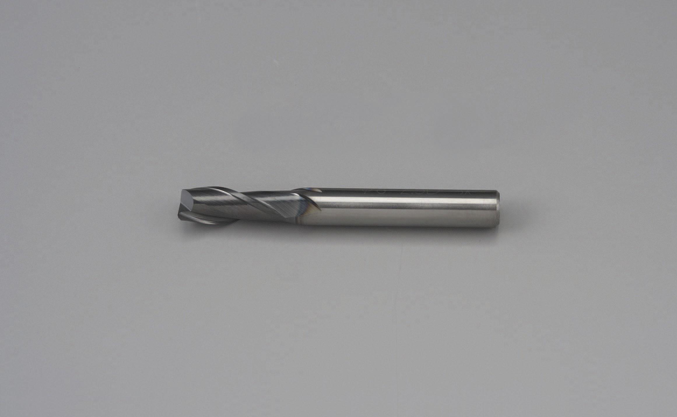 8.0x 60mm End Mill (AlCr coating/carbide, 2 flutes)