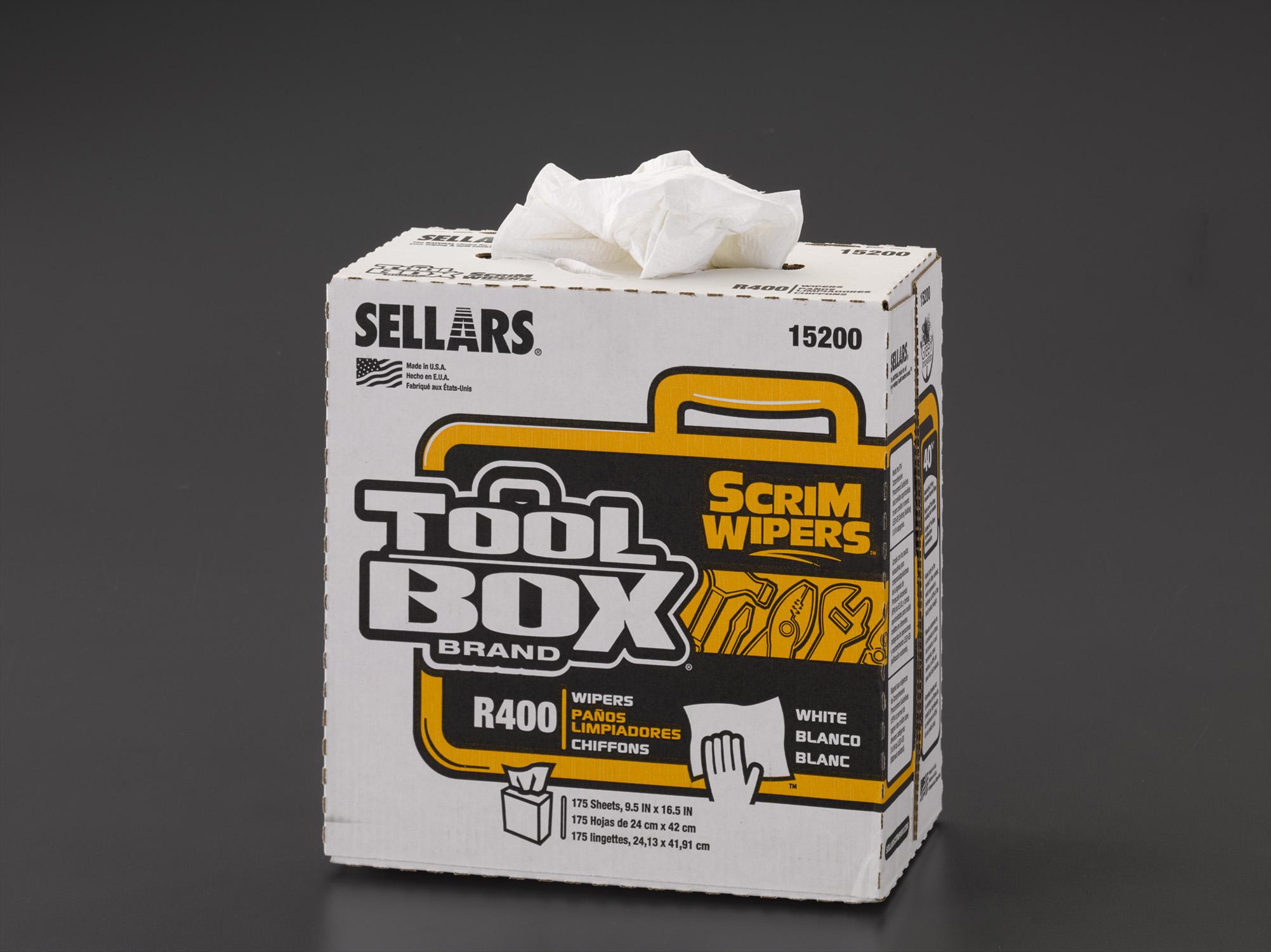 241x419mm Industrial Wipes (Gloss Finish / 175 sheets)