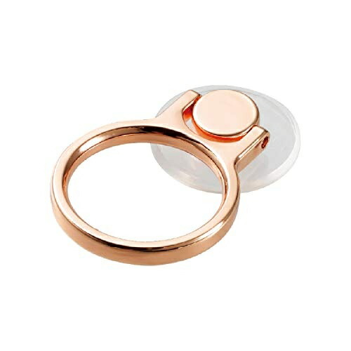 ELECOM Smartphone Strap Finger Ring Clear Pink