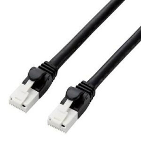 ELECOM LAN Cable PS5 Compatible CAT6A Anti-Snapping 5.0m Black GM-LDGPAT/BK50