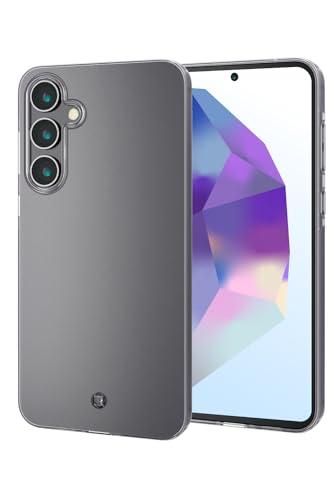 ELECOM Galaxy A55 5G SC-53E Case Cover Soft Case TPU Strap Hole Camera Lens Protection Clear PM-G243UCTCR