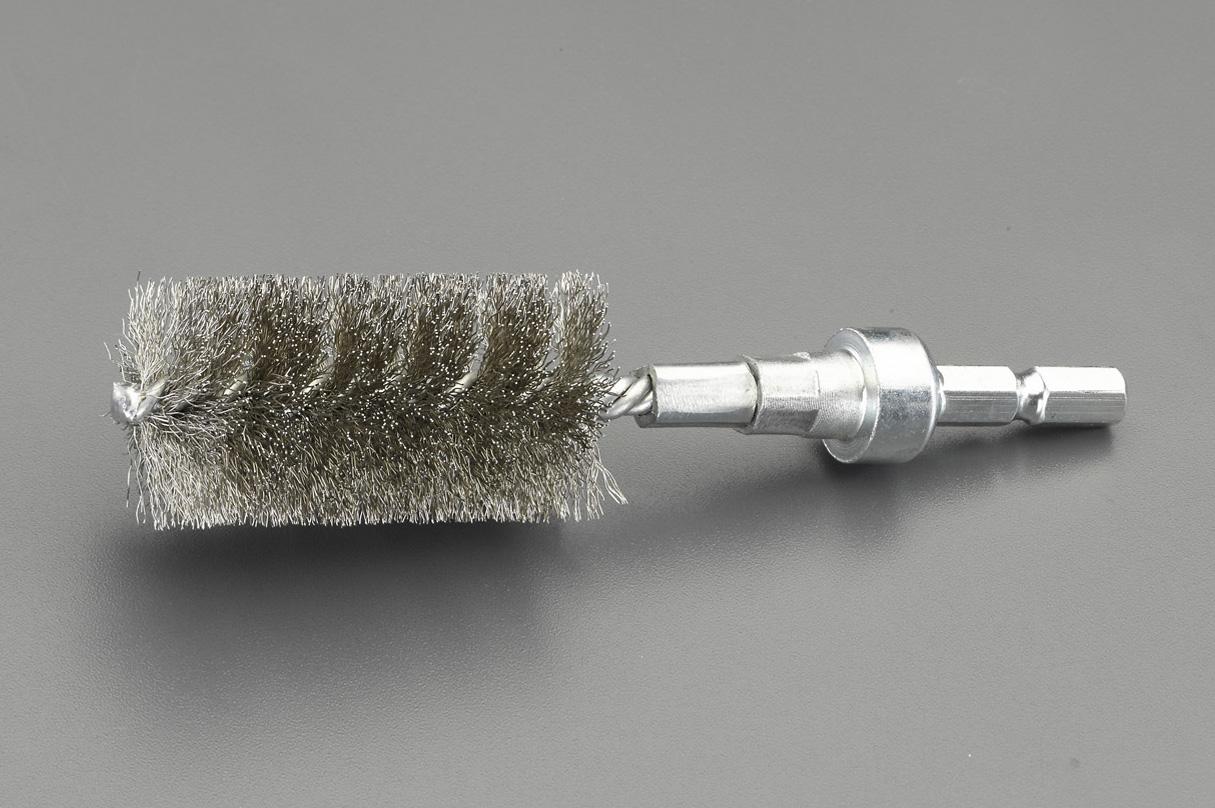 ESCO Wire Brush (Stainless Steel Wire) Hex Shank 19x50mm EA819BT-124
