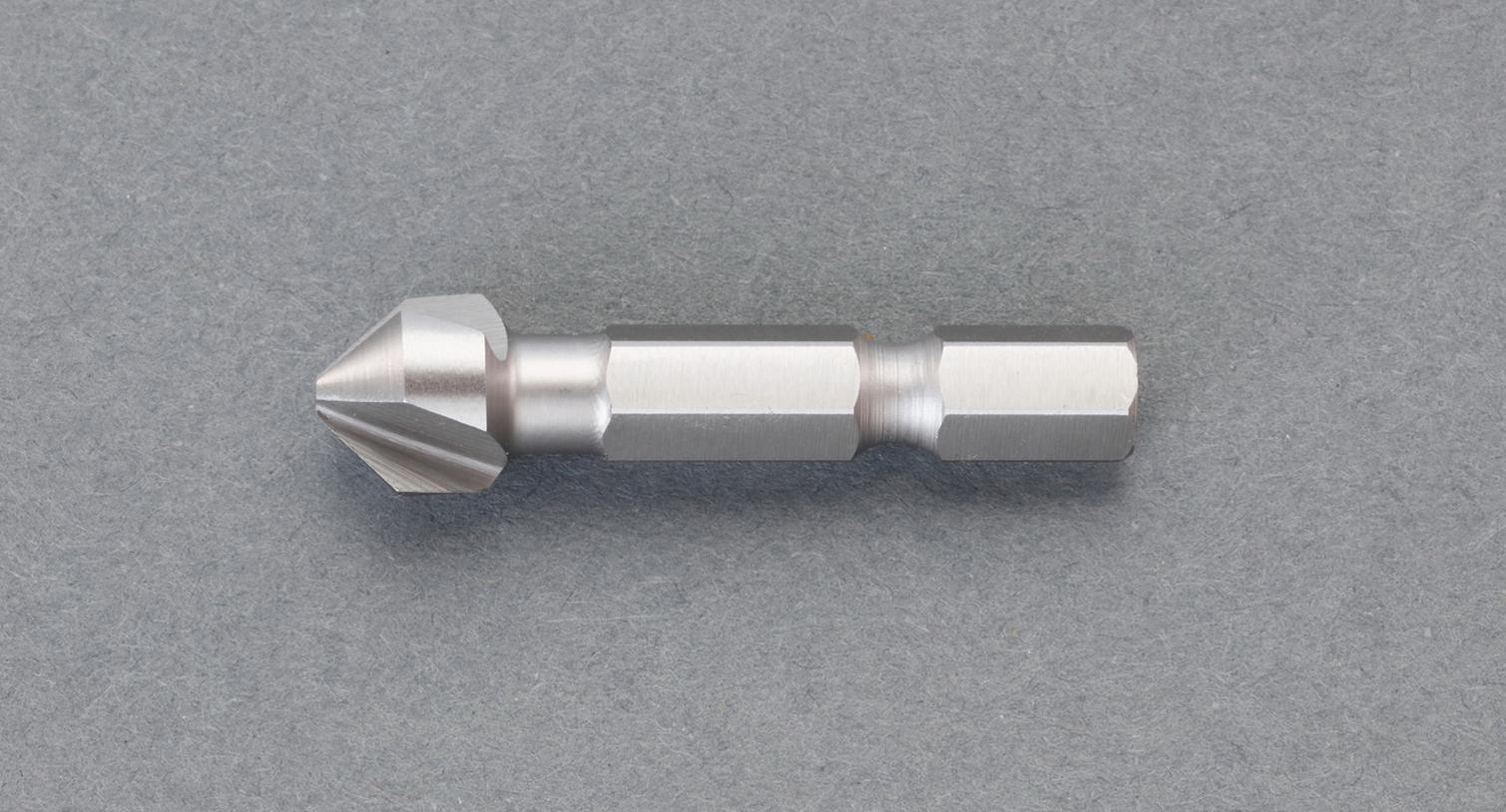 ESCO Countersink (1/4" Hex Shank, HSS) 12.4mm EA827JA-12