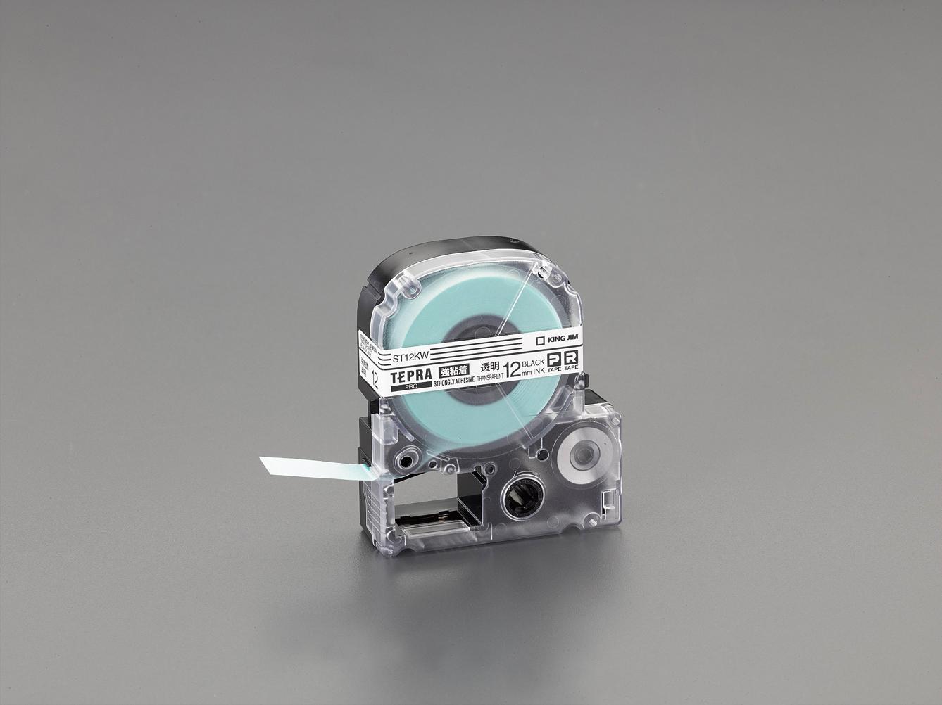 ESCO 12mm Tape Cassette (High Adhesion/Transparent) EA761DF-54