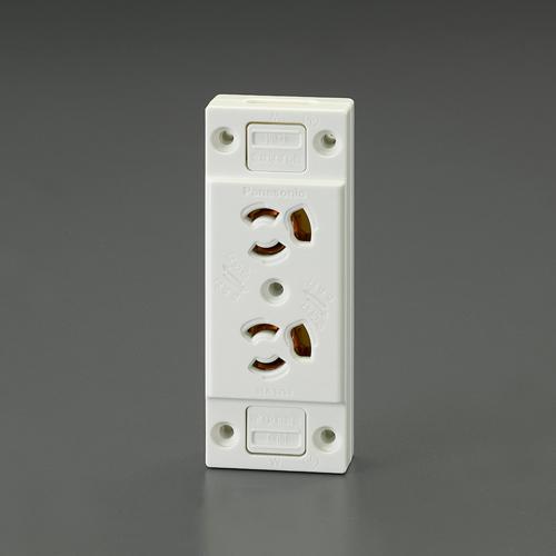 125V/15A Temporary Outlet (2-Outlet/With Locking Mechanism and Grounding)