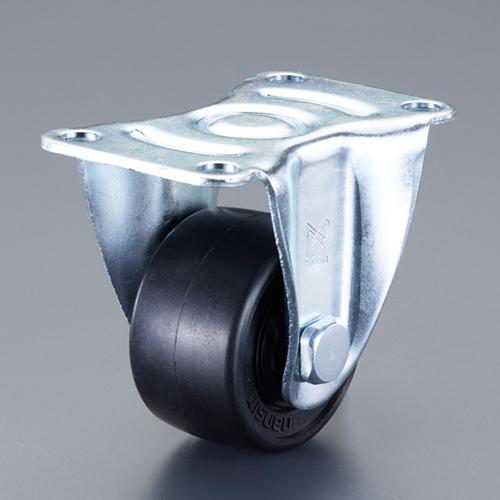 50mm Casters (with mounting hardware, low-profile heavy-duty)