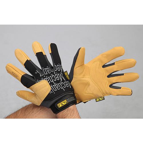 [ESCO] S Mechanics Gloves (Synthetic Leather/Black/Brown) EA353BY-321