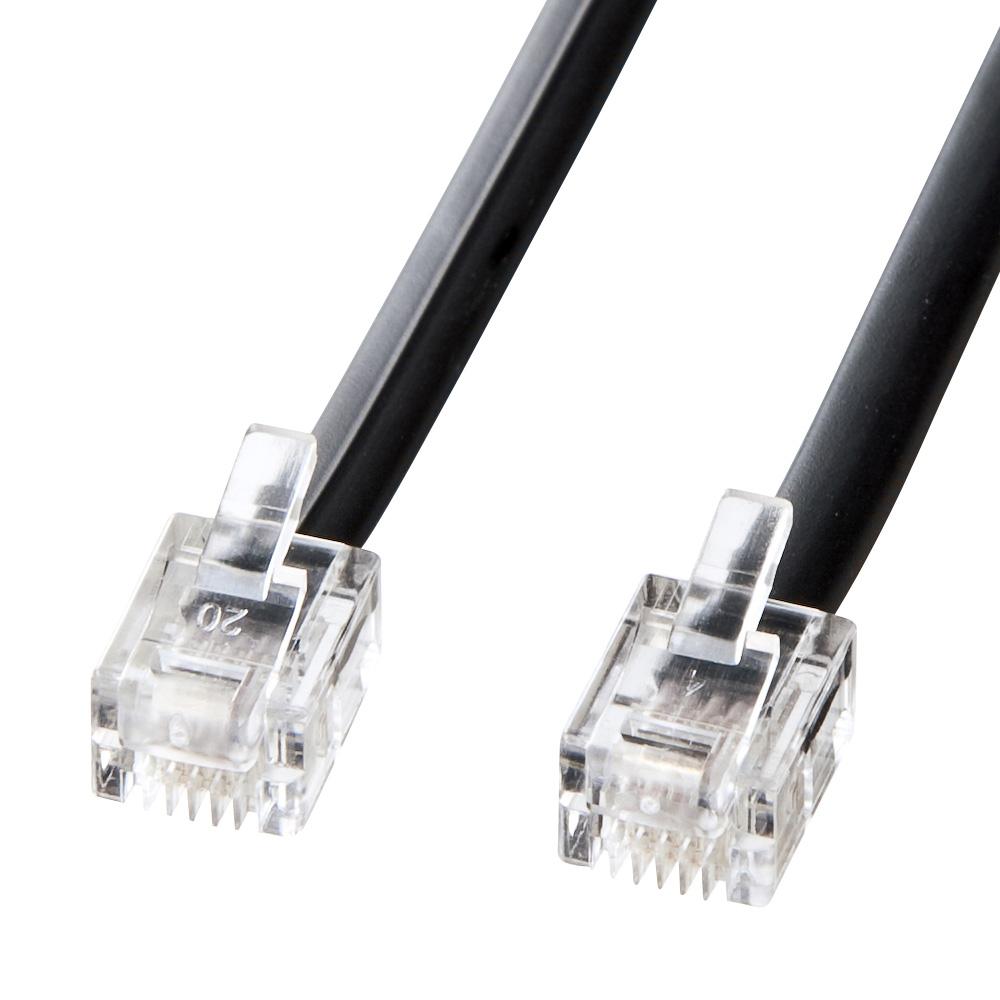 Esco 5m Modular Cable (6-pin, 4-conductor / Black) EA764CA-73