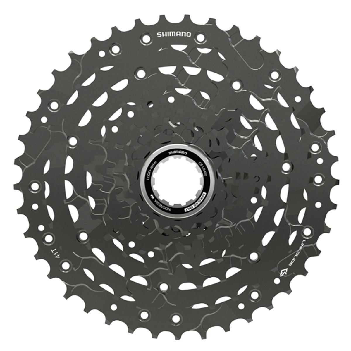 SHIMANO CUES Cassette Sprocket CS-LG400-9 11-41T 9-Speed ECSLG4009141
