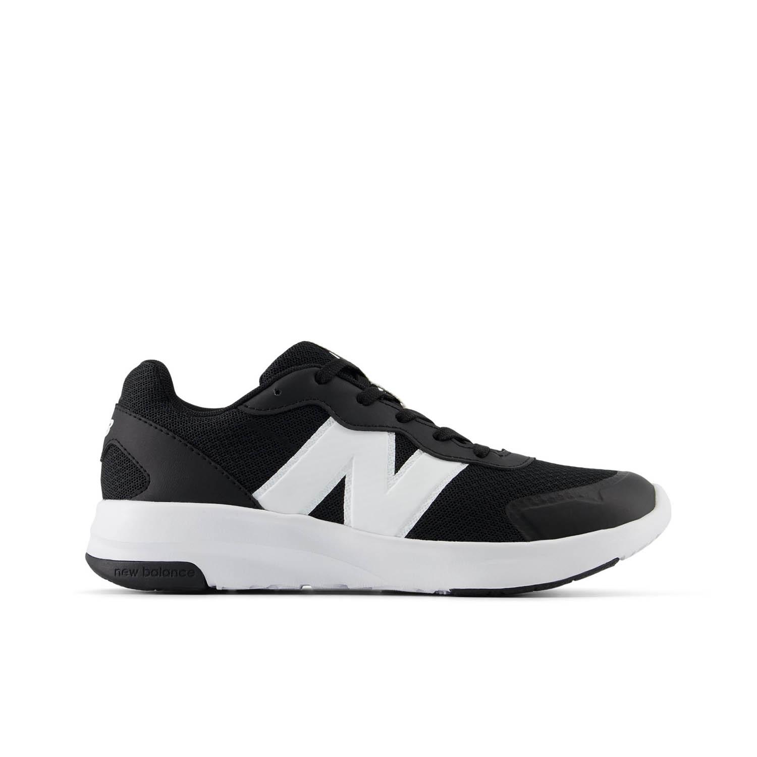 [New Balance] Kids Shoes 578 v1 570 Successor Junior Lace-Up School Commute Breathable Boys Girls BK(BLACK) 22.0 cm W