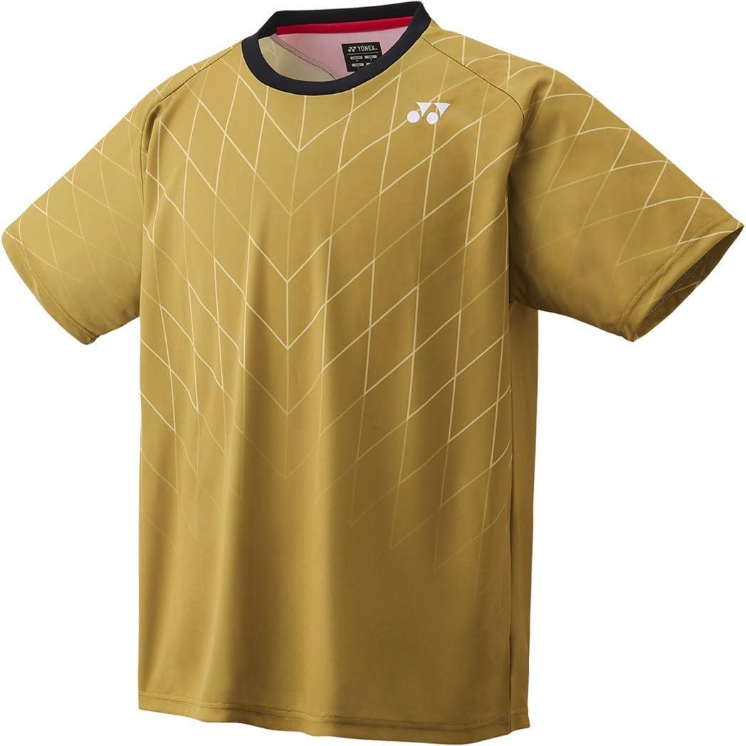 [Yonex] Short-Sleeve Shirt Uni-Dry T-Shirt Gold (016) O
