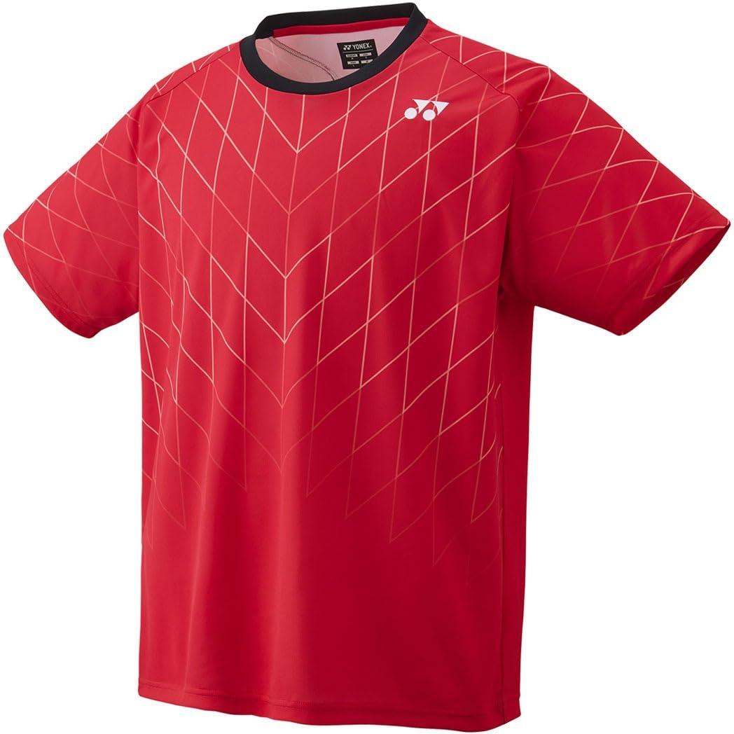 [Yonex] Short-Sleeve Shirt Uni-Dry T-Shirt Japan Red (364) M
