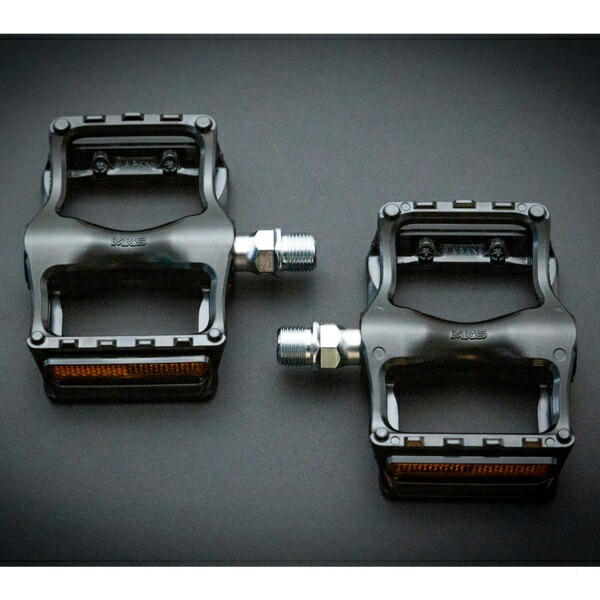 MKS (Mikasima Seisakusho) Bicycle Pedal Seahorse Black