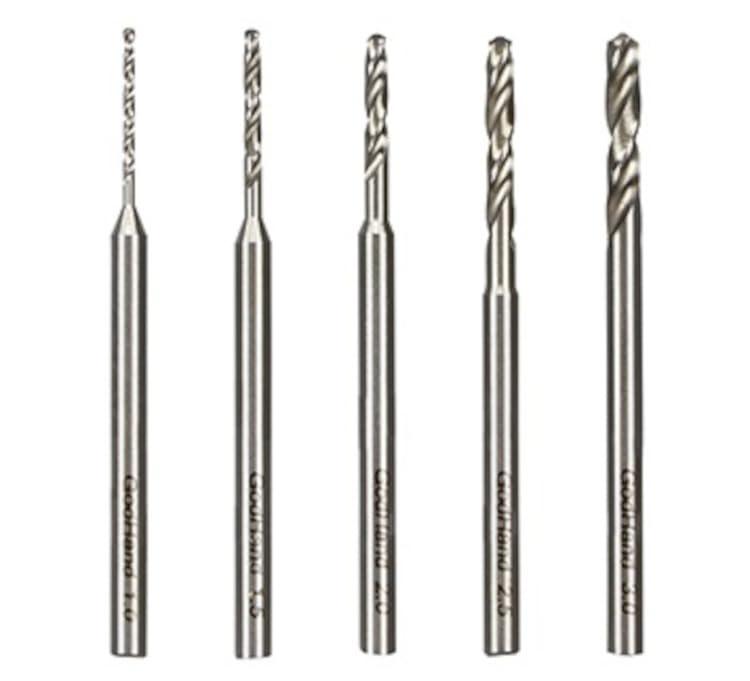 GodHand 5-Piece Drill Bit Set (B) GH-DB-5B Hobby Tools