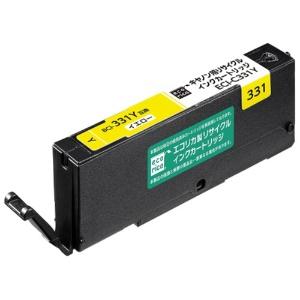 Ecolica Recycled Ink Cartridge Yellow (Dye) [Canon: BCI-331Y Compatible] ECI-C331Y 1 Cartridge