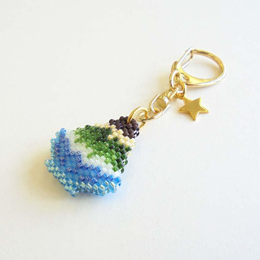 Hobix Kyoto Retro Cafe Keychain Shaved Ice PB-321 PB-322