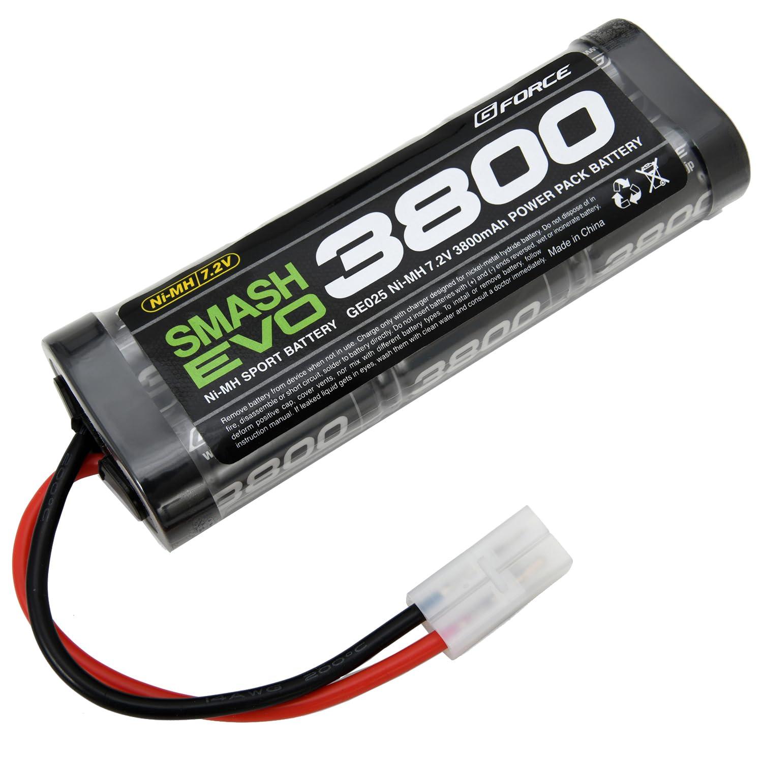 GEForce SMASH EVO NiMH 7.2V 3800mAh Nickel-Metal Hydride Battery Japanese Authentic Product GE025