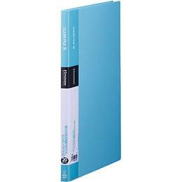 KING JIM Simplies Clear File 20P Light Blue KJ-136SP-SBX10