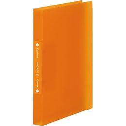 KING JIM Simplicity Ring Binder Transparent Orange KJ-641TSP-ORX10
