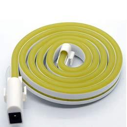 Japan Trust Technology USB Neon Tube Light 1m Yellow NEONLT1M-YEX5