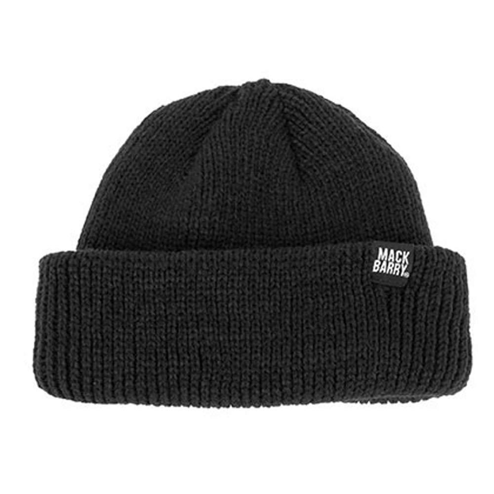 [Macバリー] COZY SHORT BEAINE Worn by Korean Idol Cap Brand Knit Hat Knit Cap Men's & Women's Domestic Authentic Product (Black)