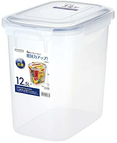 Iwasaki Kogyo Storage Container Antibacterial Smart Lock Jumbo Case 12.5 B-2893 KN Made in Japan