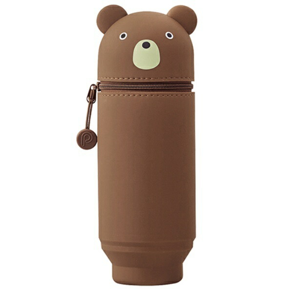 Rihitorabu Stand Pen Case BIG Puni Labo Bear A7714-1