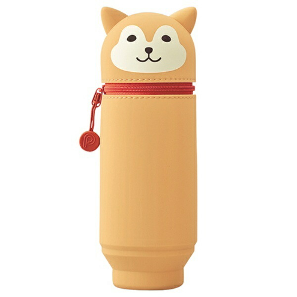Rihitorabu Stand Pen Case BIG Puni Lab Shiba Inu A7714-2