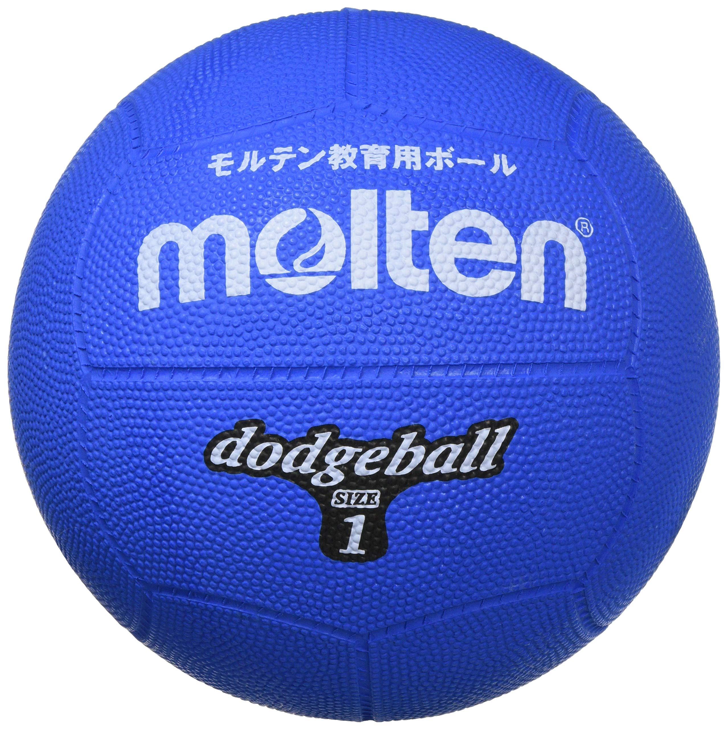 Molten Dodgeball Rubber Size 1 Ball Blue D1B