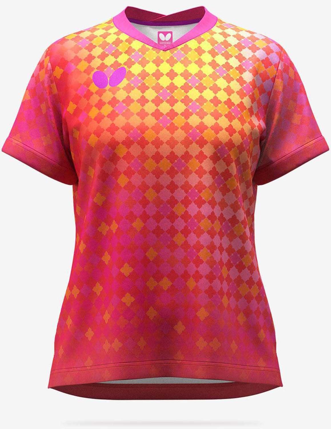 [Butterfly] Minarea Shirt 46549 Women's Rose XO