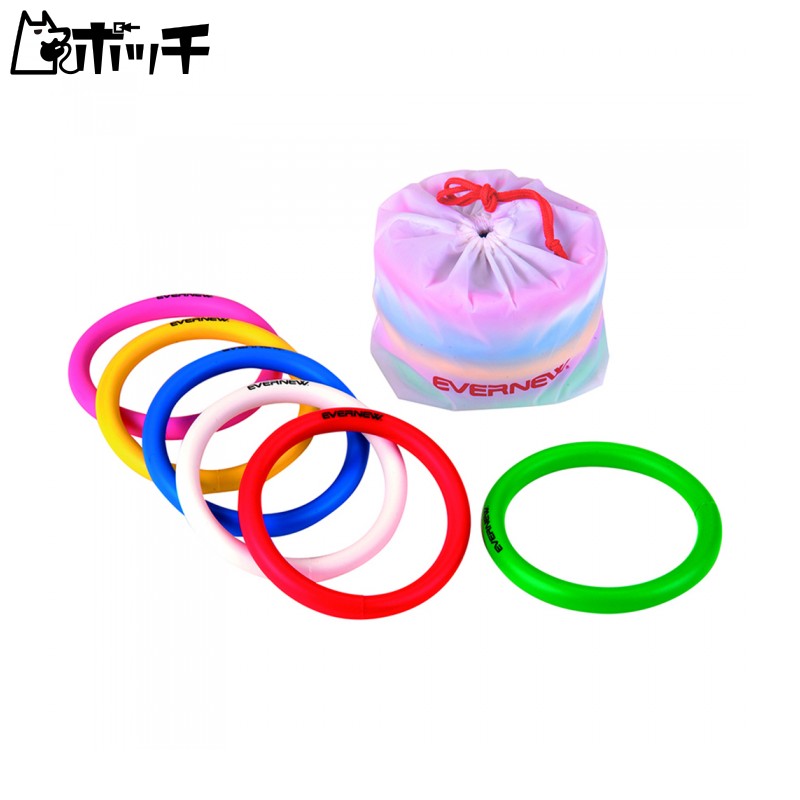 EVERNEW Ring Baton (6-Color Set) EGA160