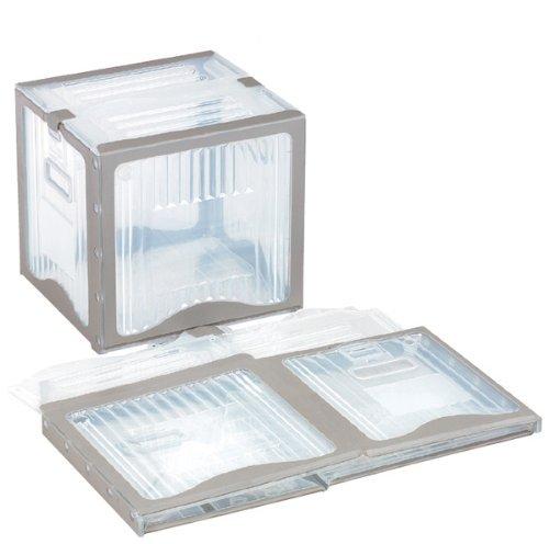 Squirrel Folding Box with Handle Holes, Clear 26B