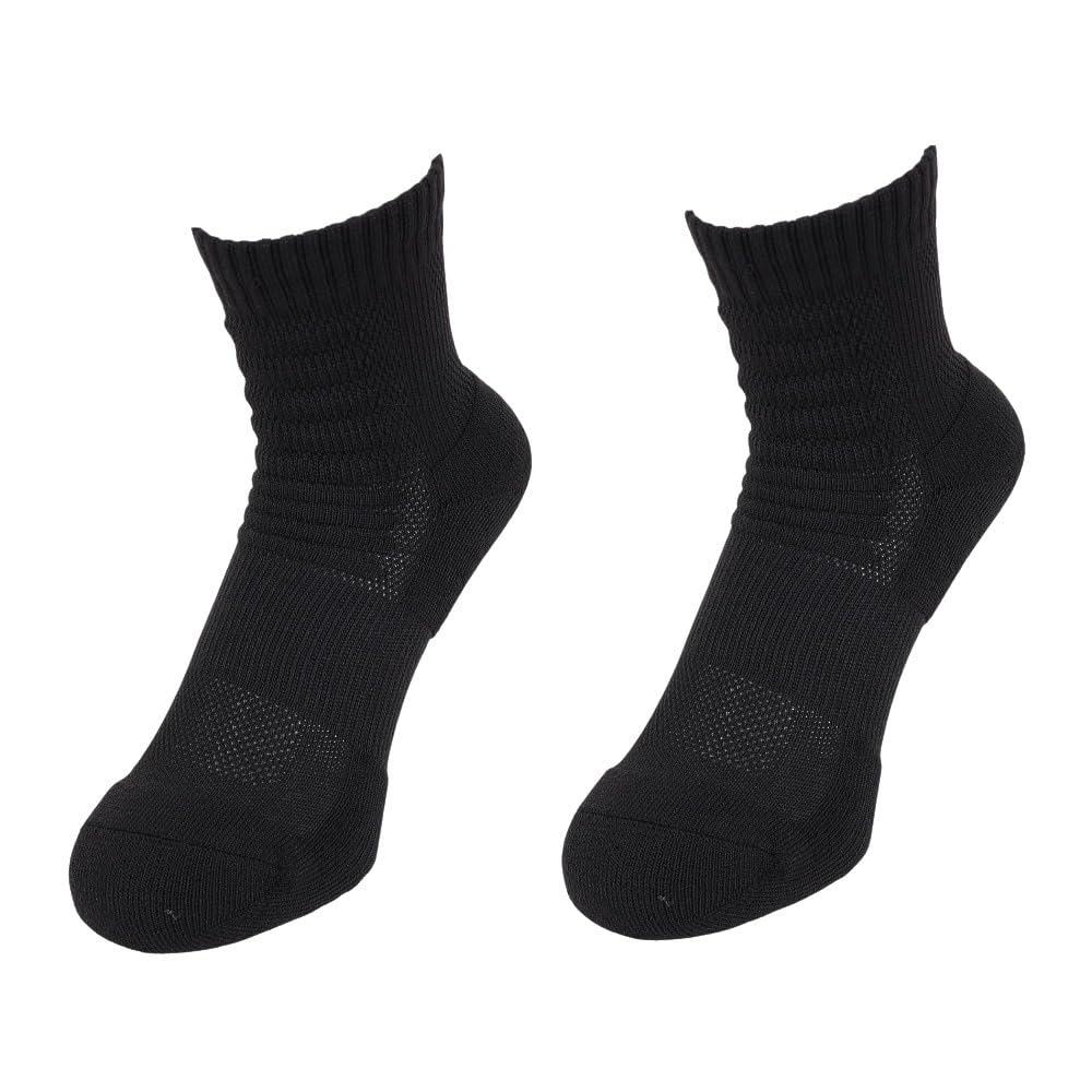 Phiten Sports Socks Ankle Length 2-Pair Set Unisex Foot Arch Support Mesh Structure for Ventilation Shock Absorption Design 3 Sizes, 3 Colors Available Running Marathon Volleyball Tennis Badminton