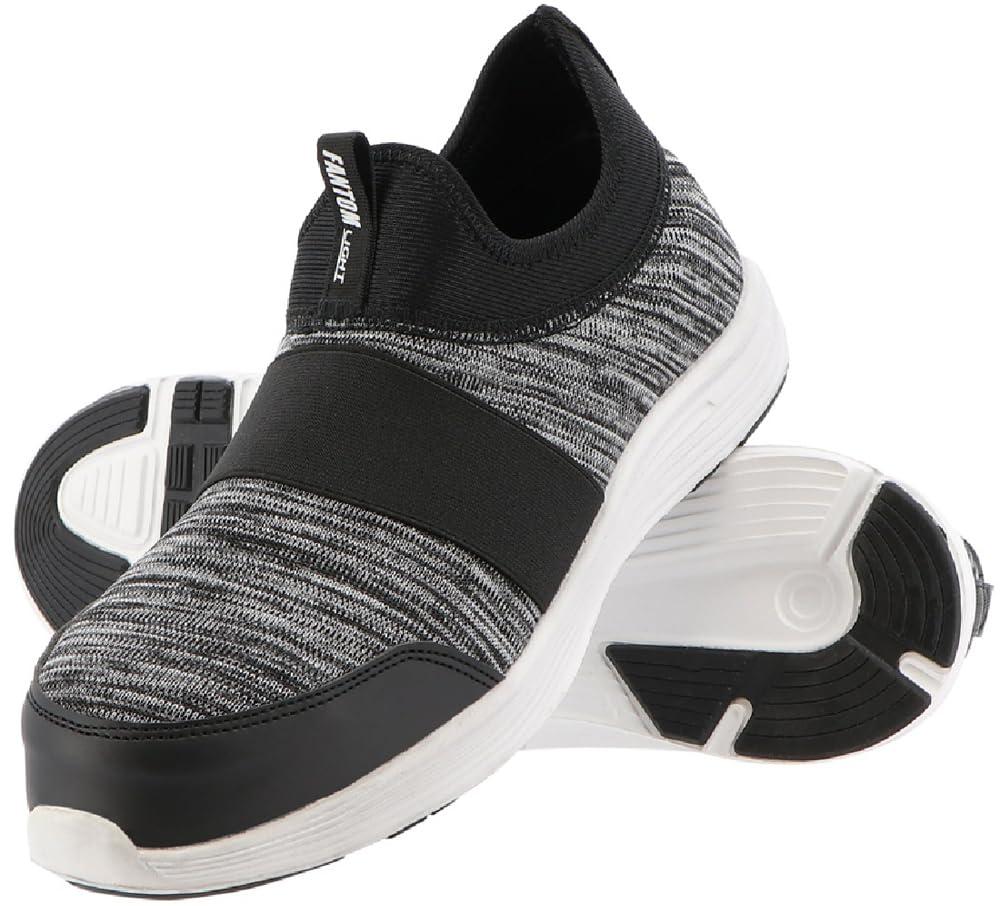 [KOSHIN RUBBER] Safety Shoes Work Boots Resin Toe Cap Mesh Specifications Breathability Cushioning Shock Absorption Ultra Lightweight Design Flexible Sole Easy to Walk In Phantom Light FL-5010SO E0734MO Men's Black 26.0 cm