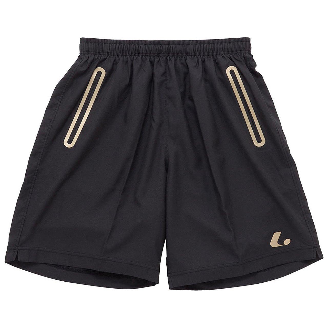 Lucent Unisex Half Pants BKXGL/Black X Gold XLS5383 S