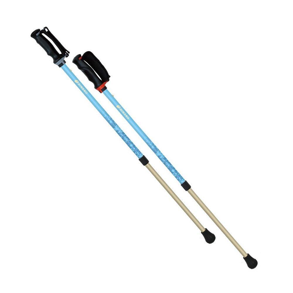 SINANO Anshin Two-Piece Walking Stick/Blue